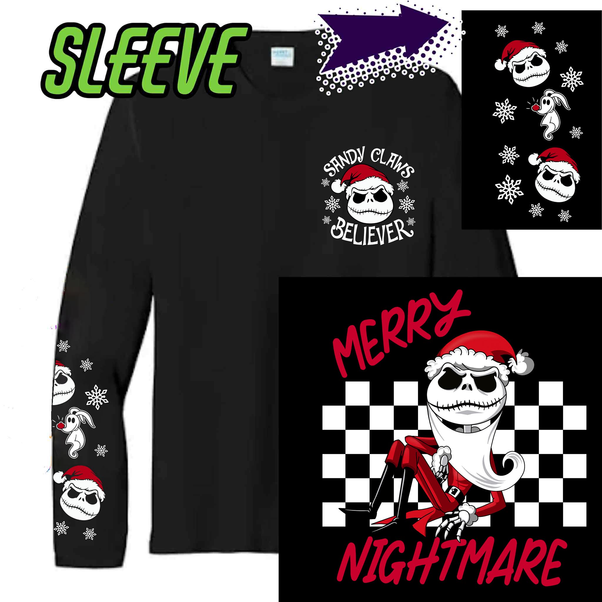 Believer (Pocket) w/ Merry Nightmare (back) & Snow Sleeve
