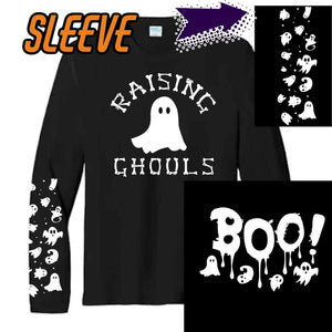 Raising ghouls W/sleeve/front/back option