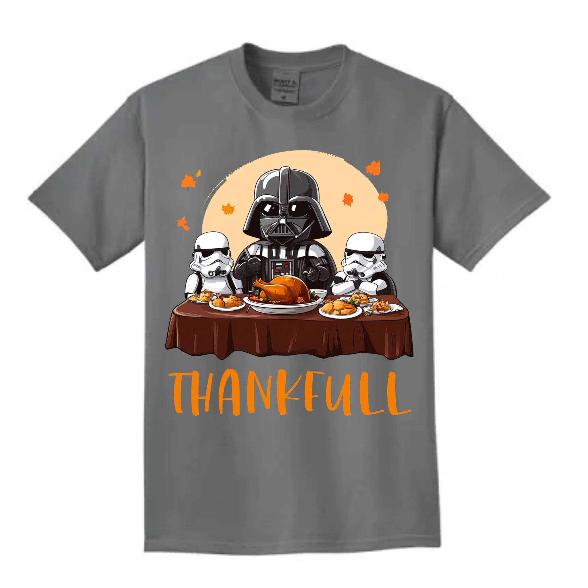 Thankful trooper