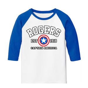 Rogers Front Design (TODDLER & YOUTH SIZES)