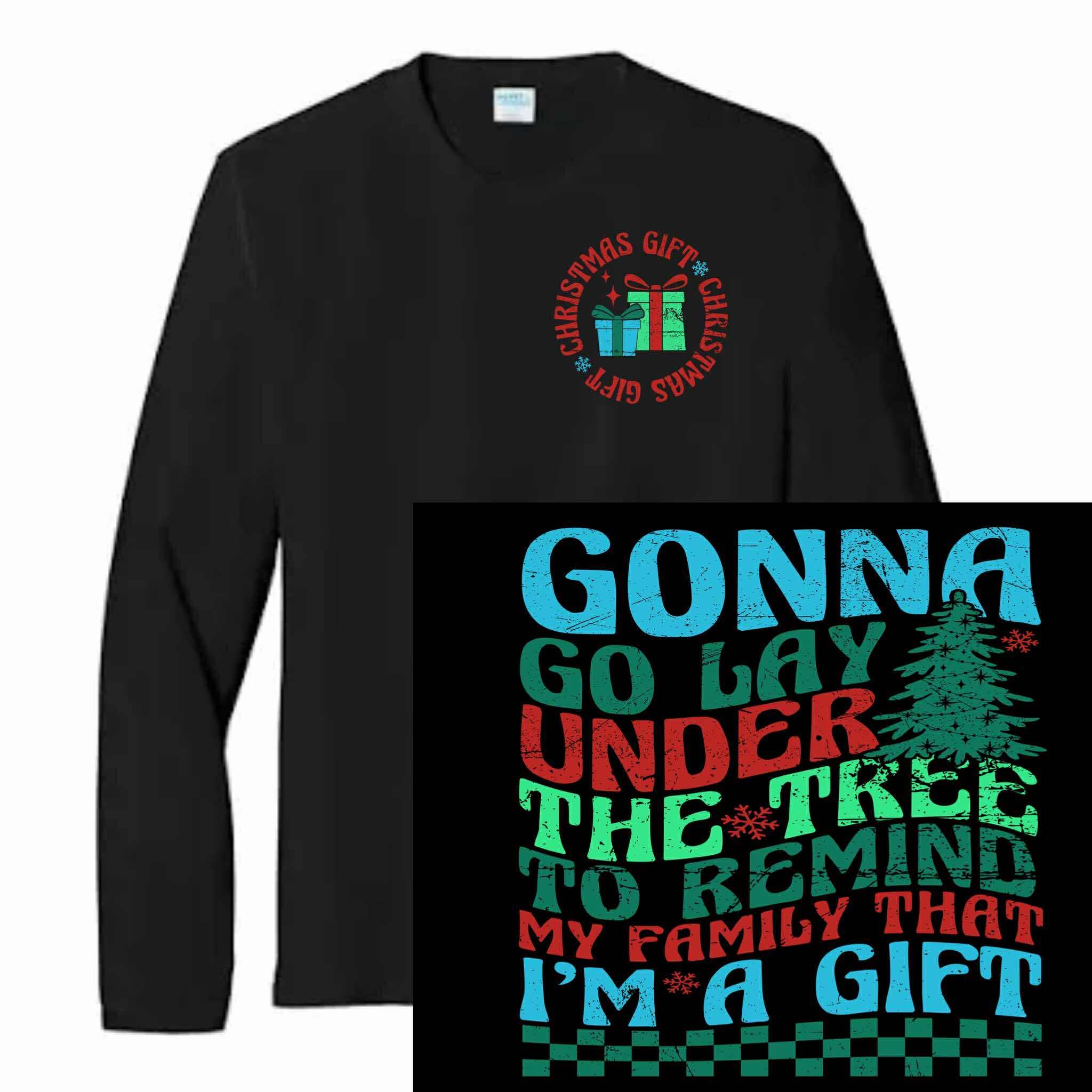 Gift Pocket w/ Lay Under the Tree (Back)