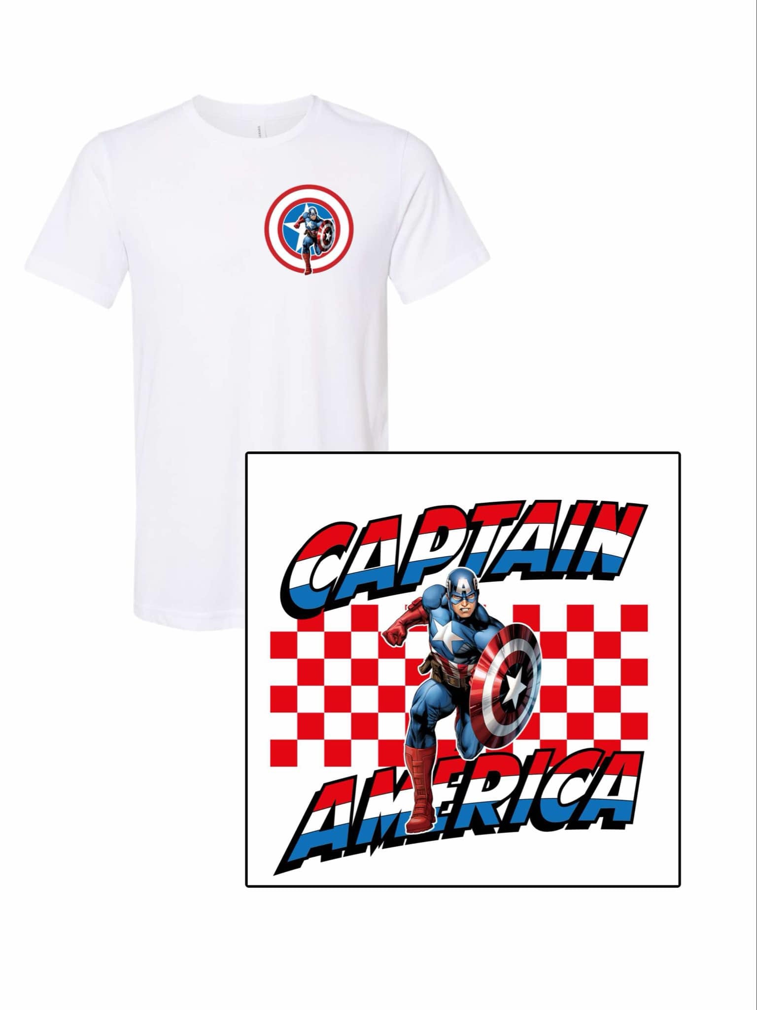 Capt. USA w/ Pocket Design (TODDLER & YOUTH SIZES)