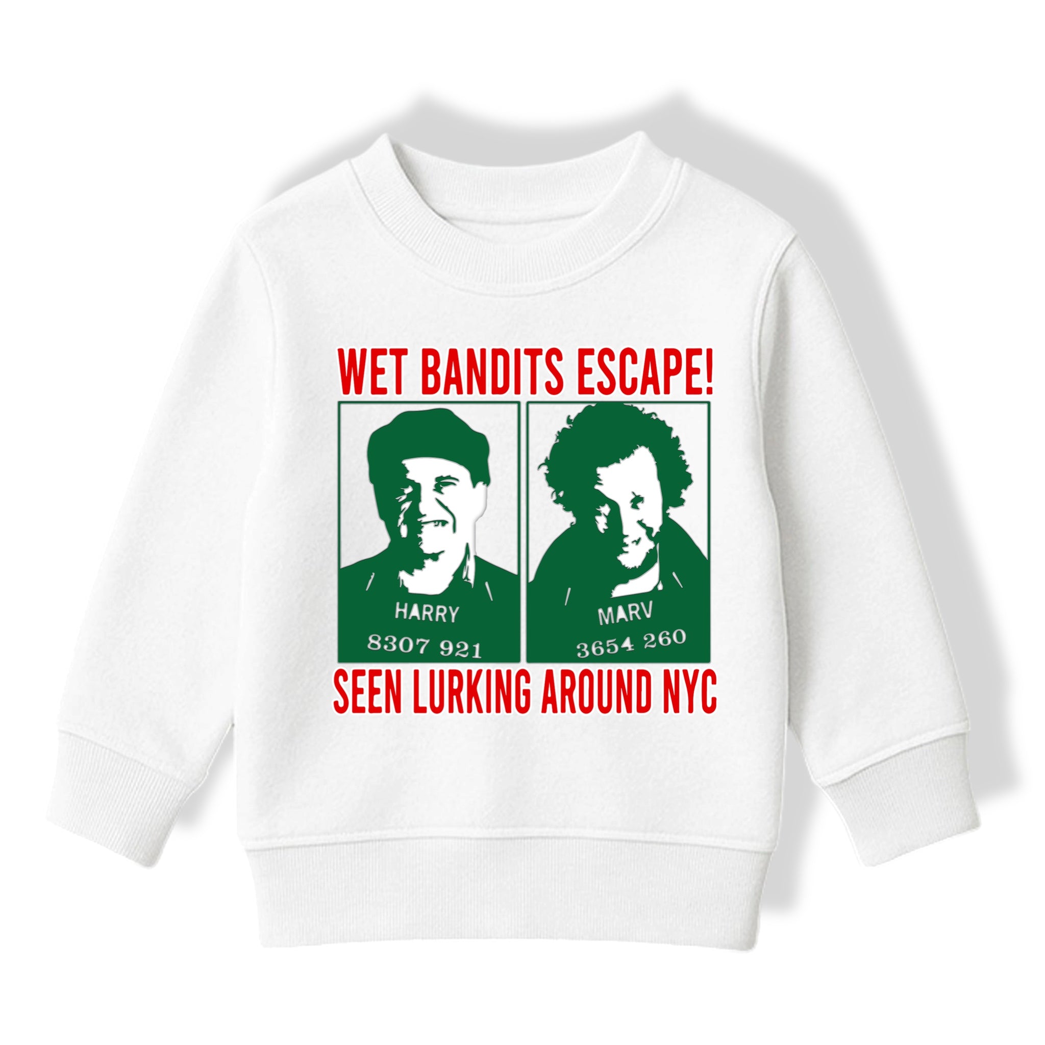 Wet bandits escape!