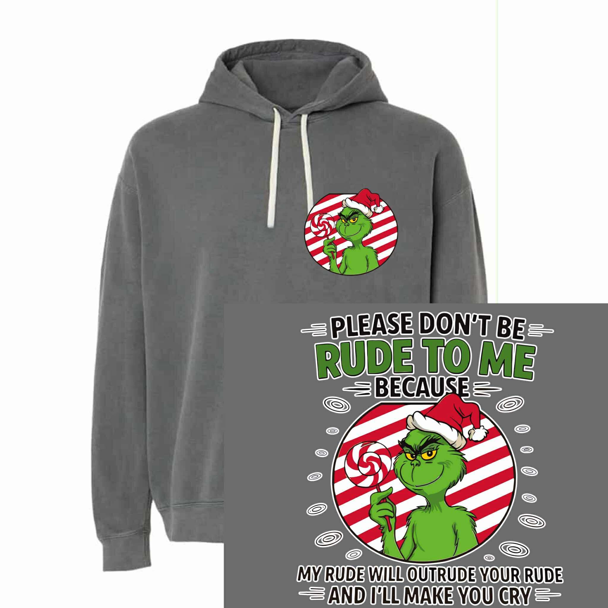 Mean Green Pocket w/ Rude to Me (Back)