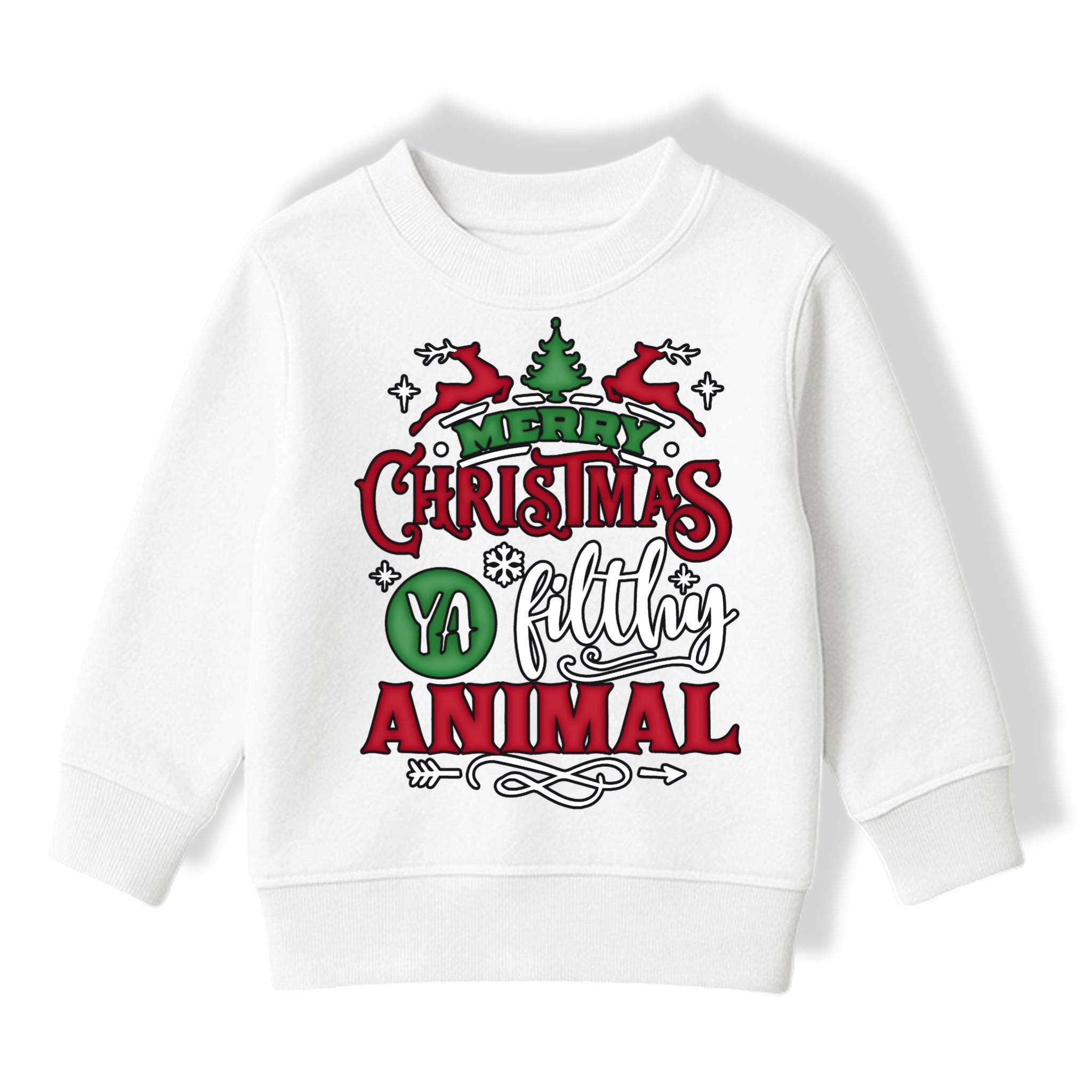 Merry Christmas filthy animal