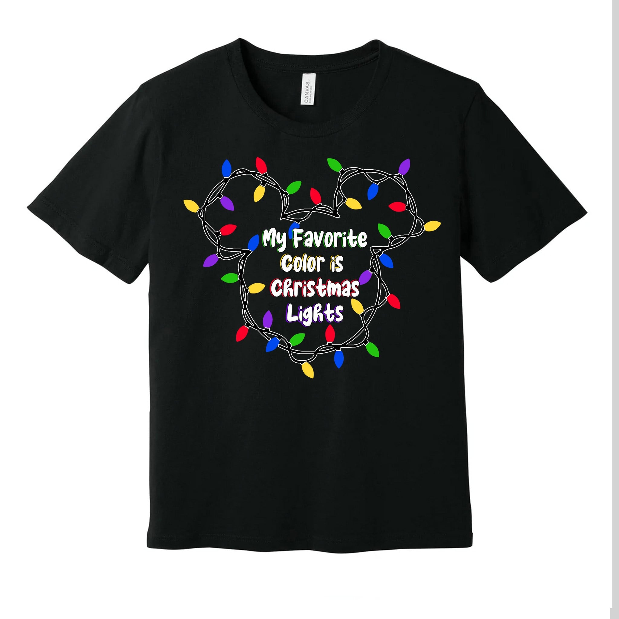 My favorite color is Christmas lights