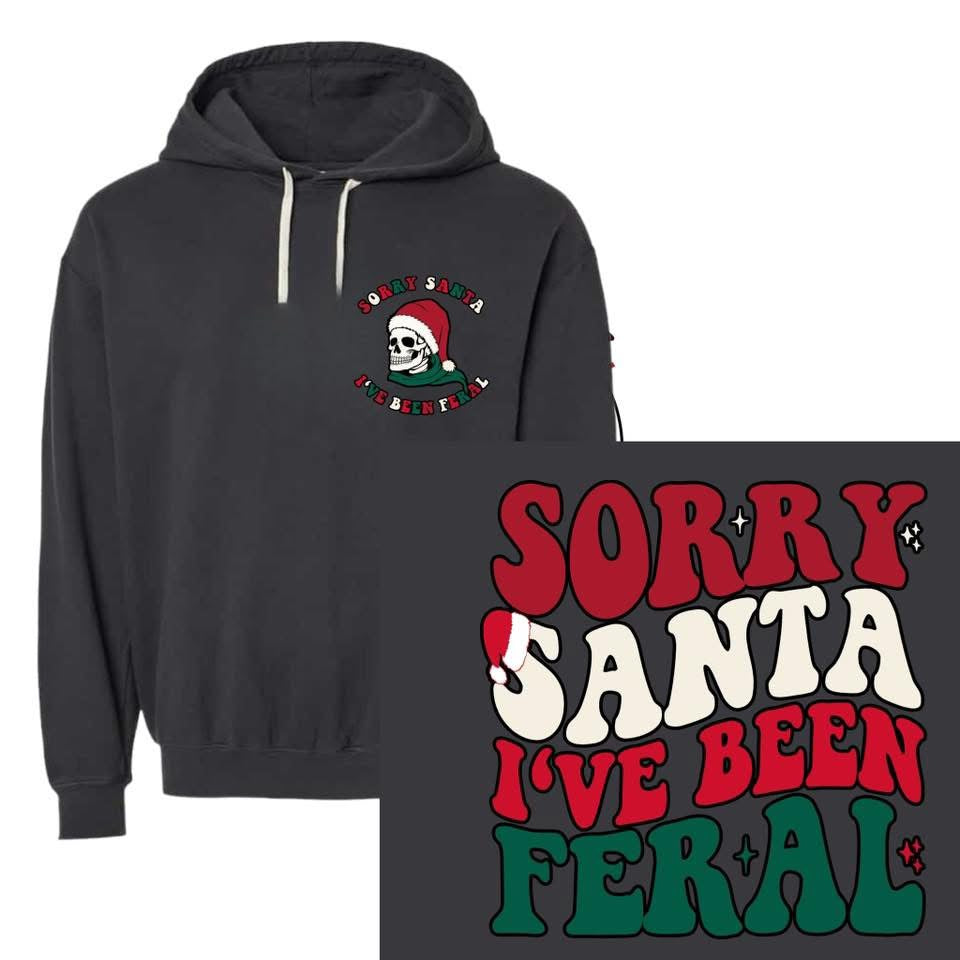 Sorry Santa I’ve been feral pocket + back design