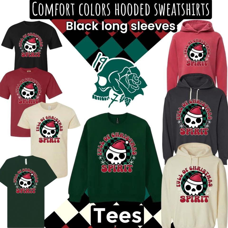 Full of Christmas spirit