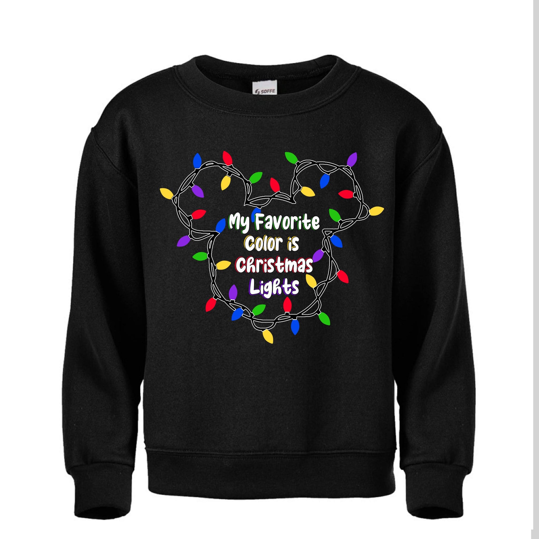 My favorite color is Christmas lights