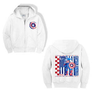 Capt. USA 1941 w/ Shield Pocket Design (TODDLER & YOUTH SIZES)