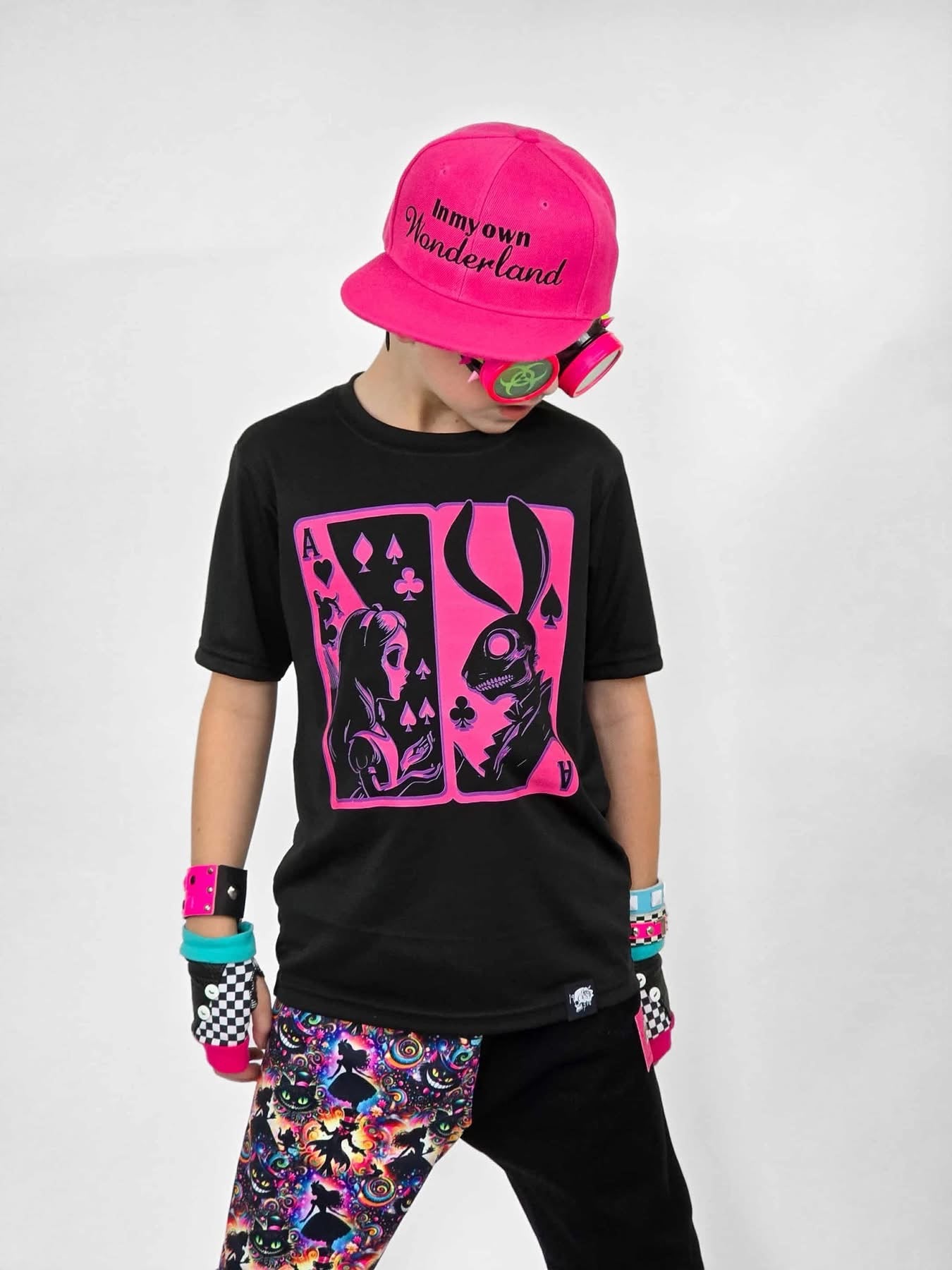 Alice and the Rabbit w/ Pink