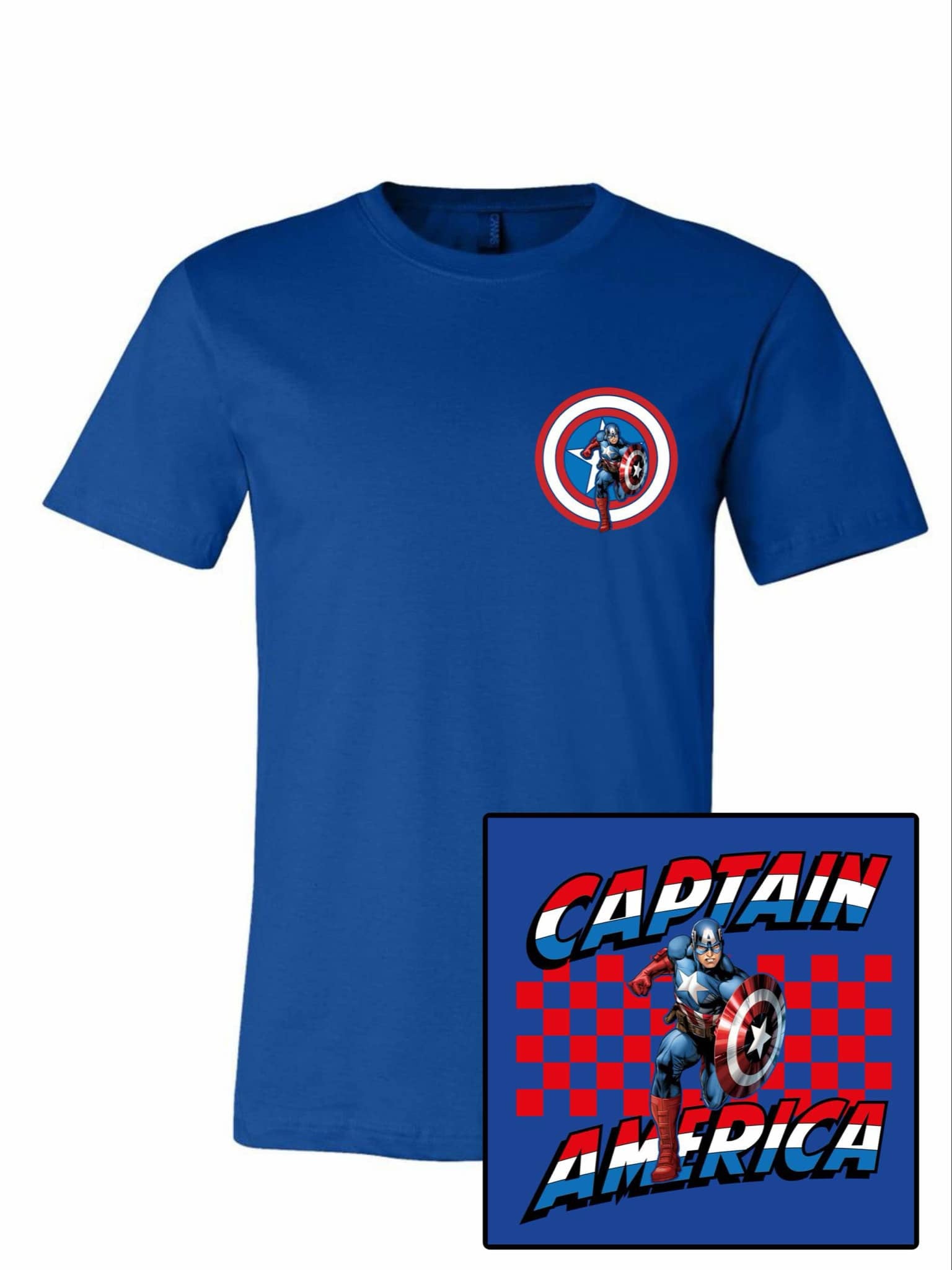 Capt. USA w/ Pocket Design (TODDLER & YOUTH SIZES)