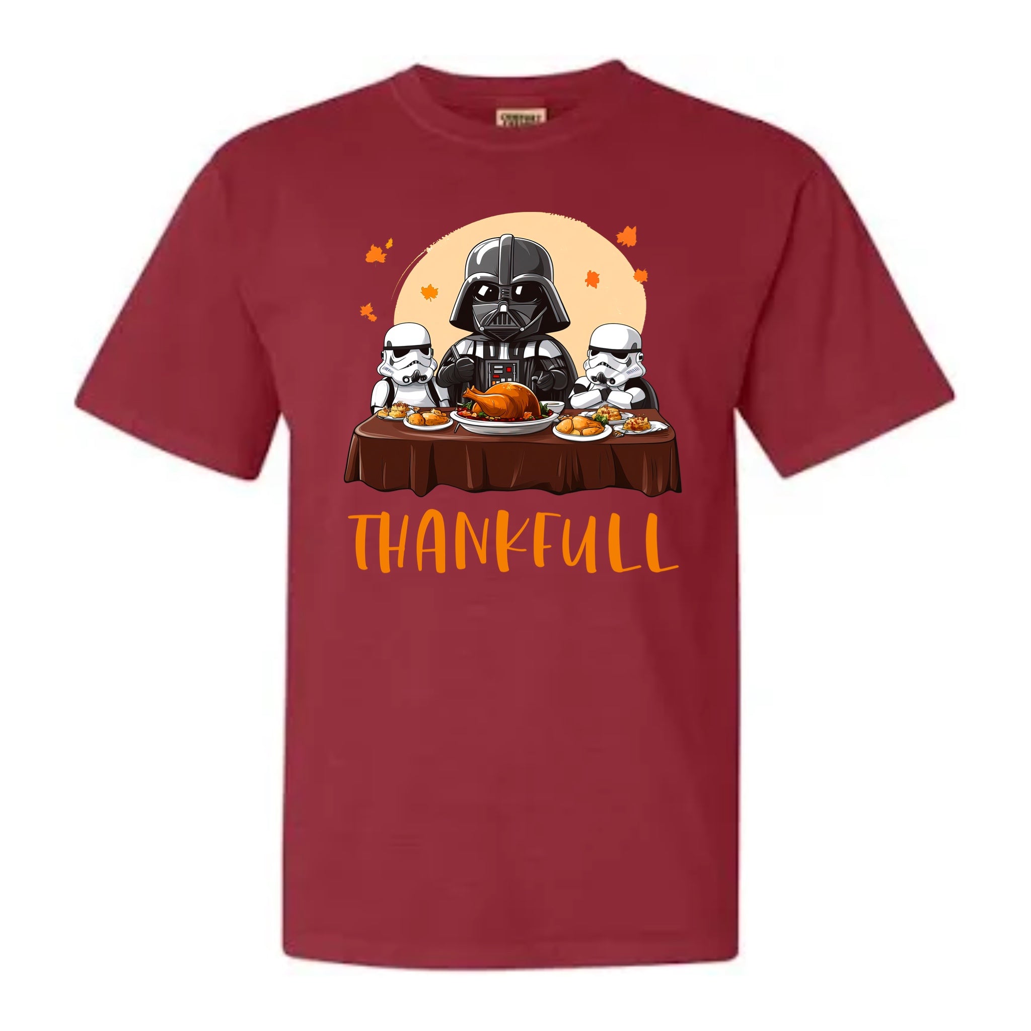 Thankful trooper