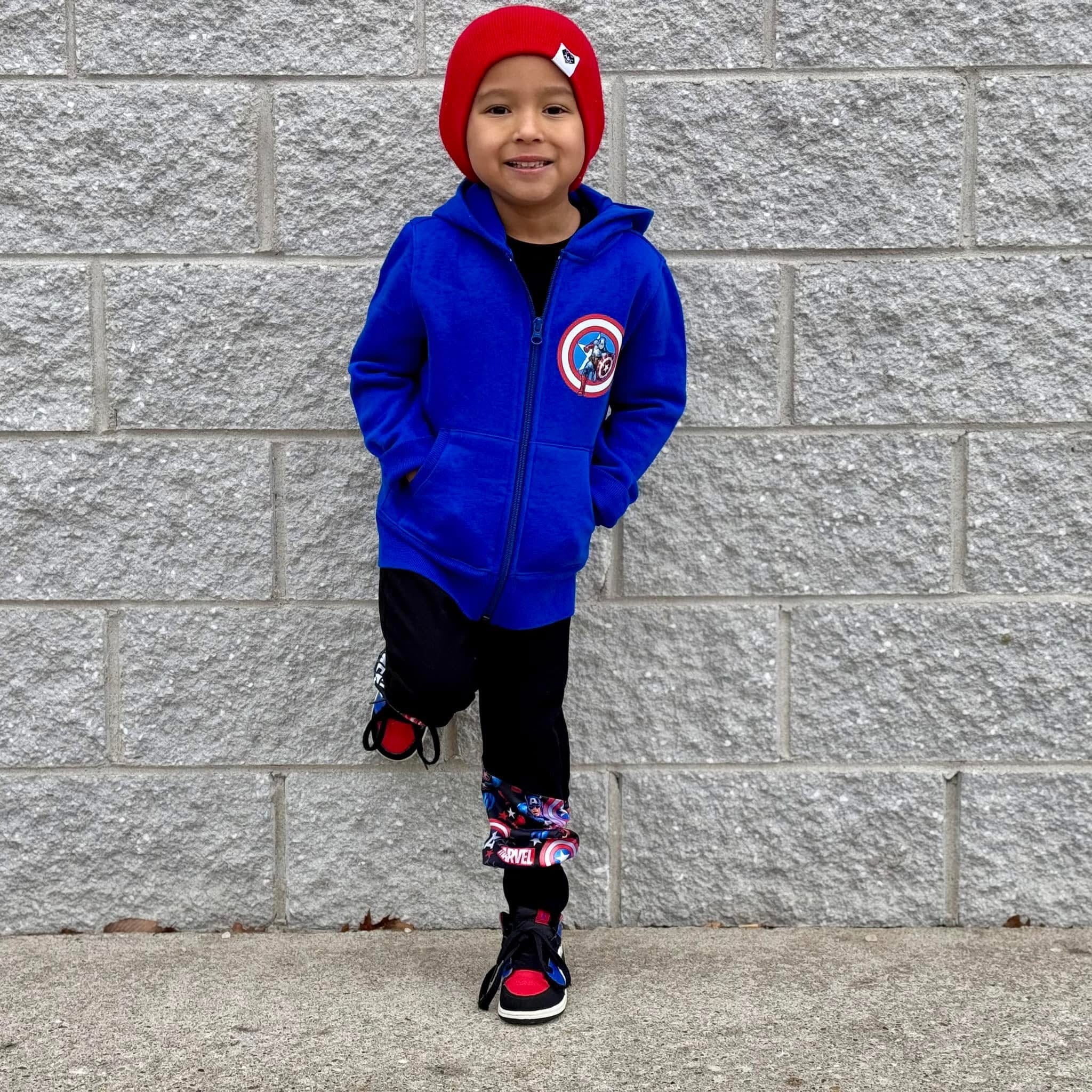 Capt. USA w/ pocket design (TODDLER & YOUTH SIZES)