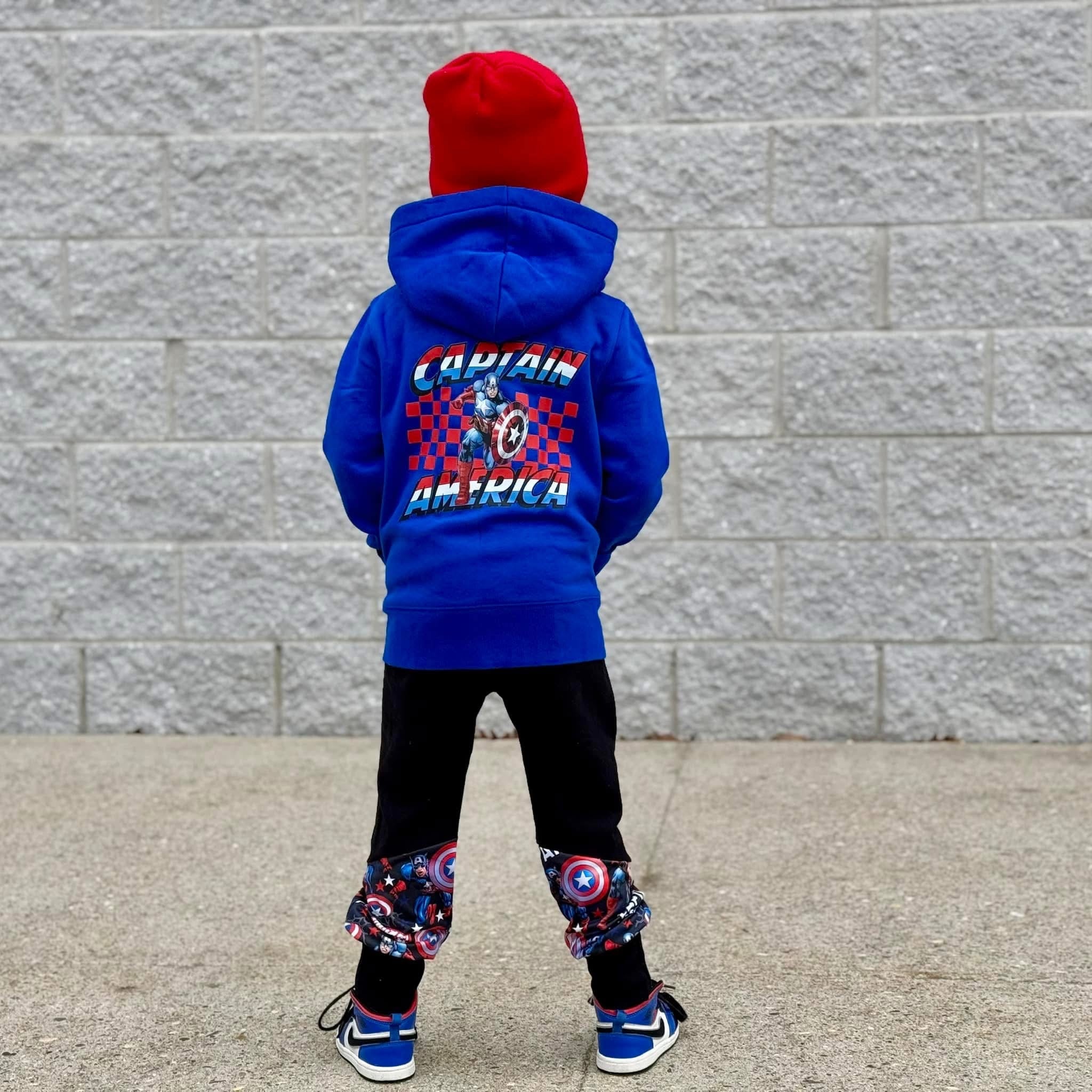 Capt. USA w/ pocket design (TODDLER & YOUTH SIZES)