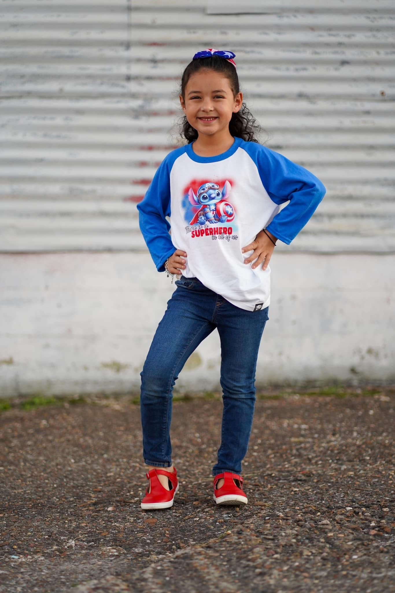 Super Blue Alien (TODDLER & YOUTH SIZES)