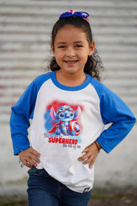 Super Blue Alien (TODDLER & YOUTH SIZES)