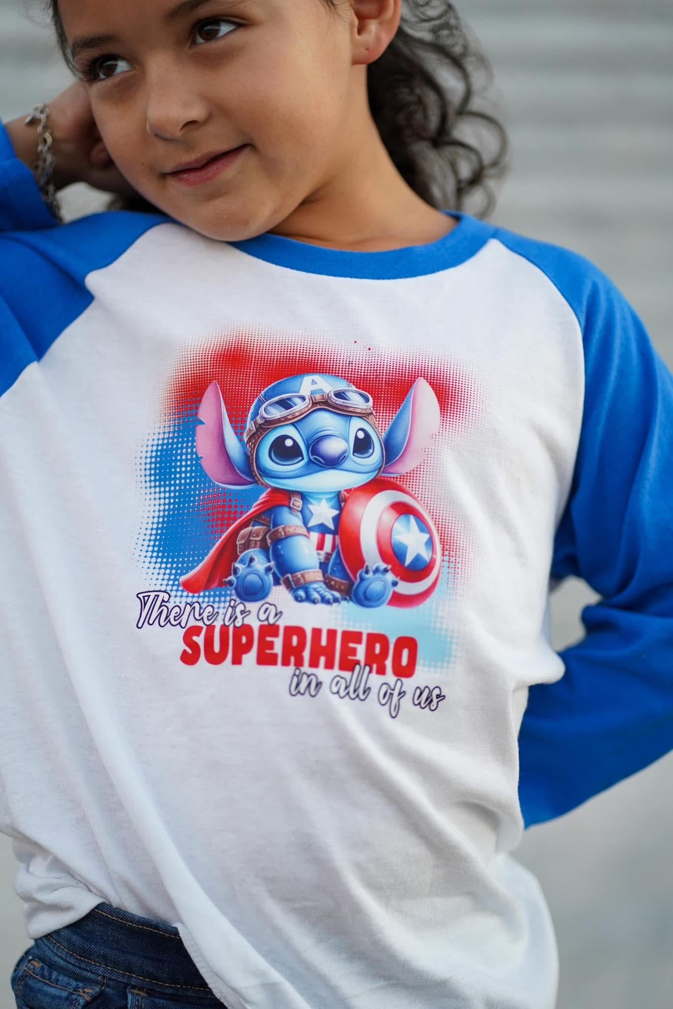 Super Blue Alien (TODDLER & YOUTH SIZES)