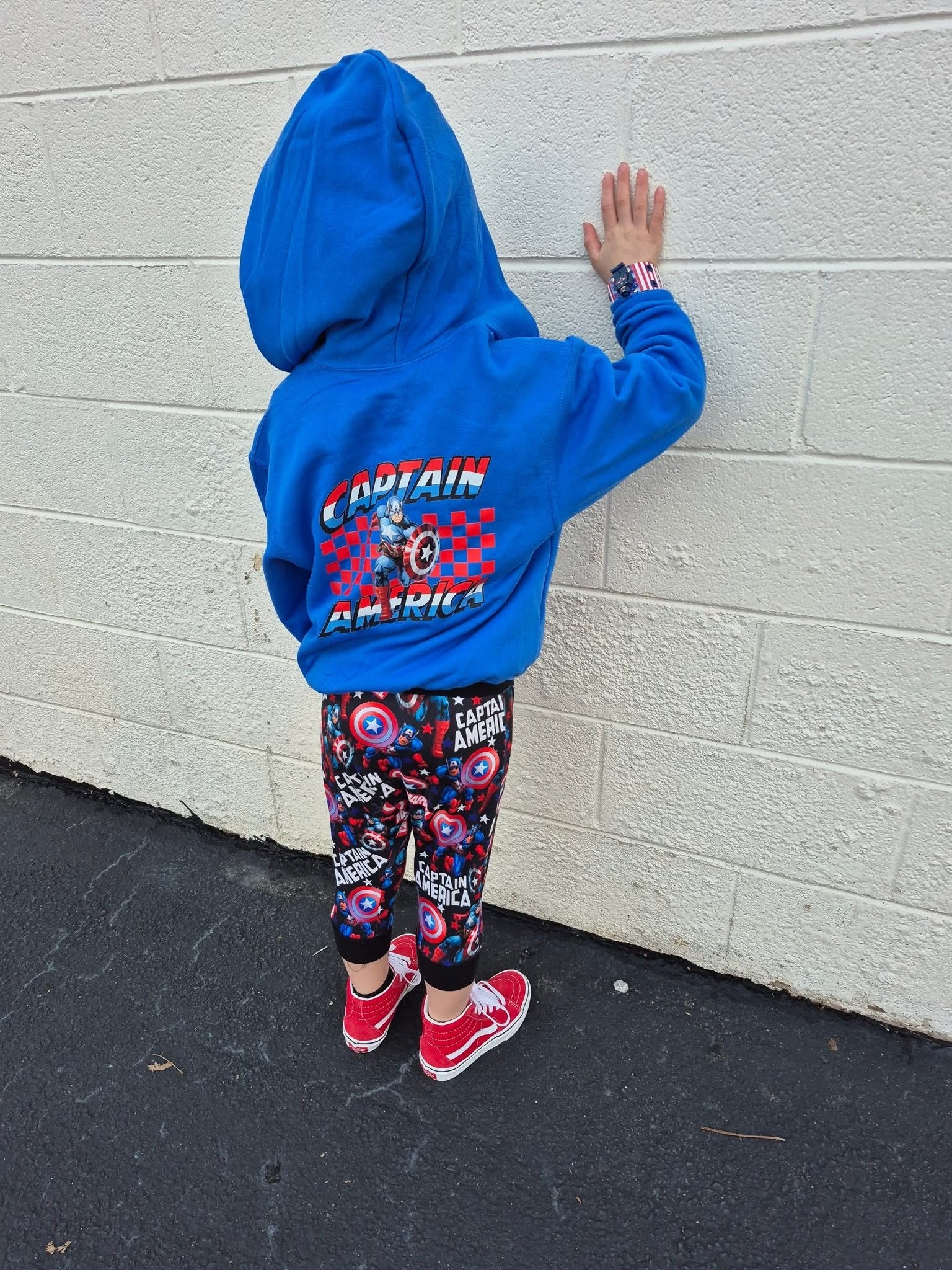 Capt. USA w/ pocket design (TODDLER & YOUTH SIZES)