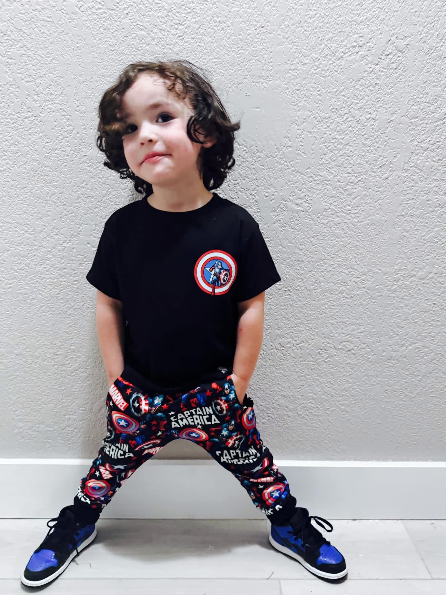 Capt. USA w/ pocket design (TODDLER & YOUTH SIZES)