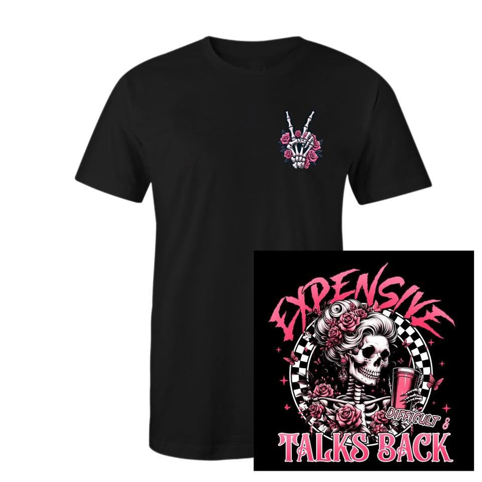 Expensive, Difficult & Talks Back (Pocket & Back Design)