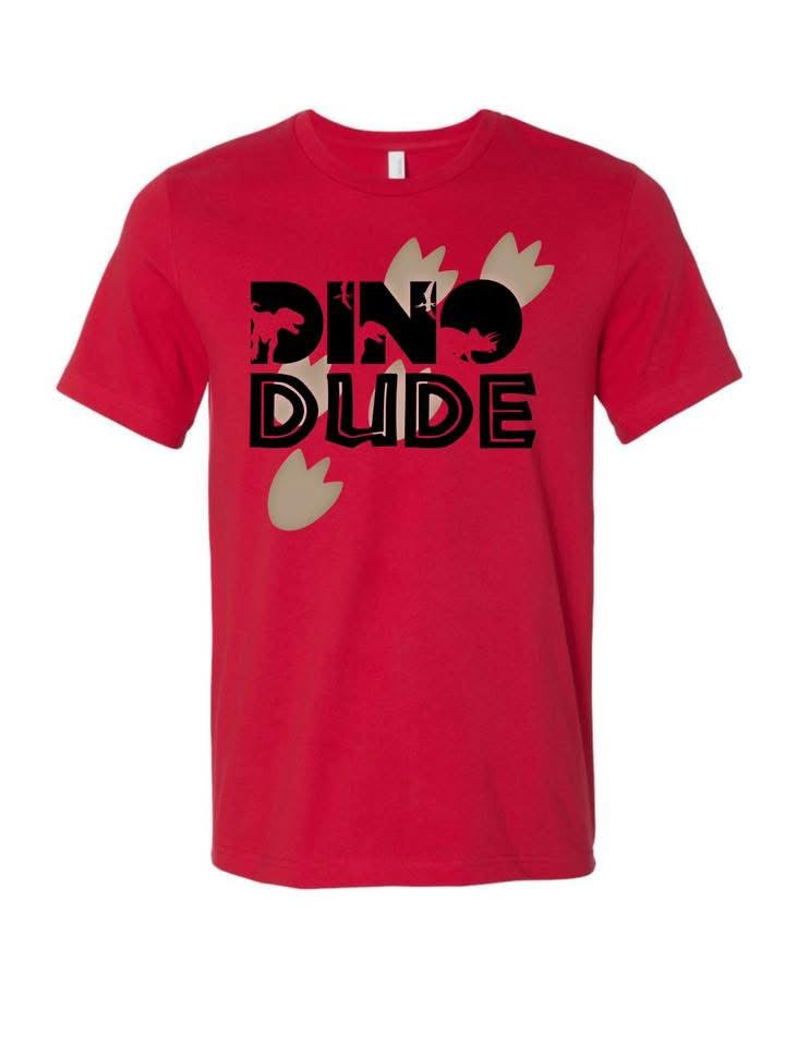 Dino Dude (Black Letters)