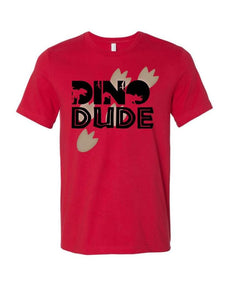 Dino Dude (Black Letters)