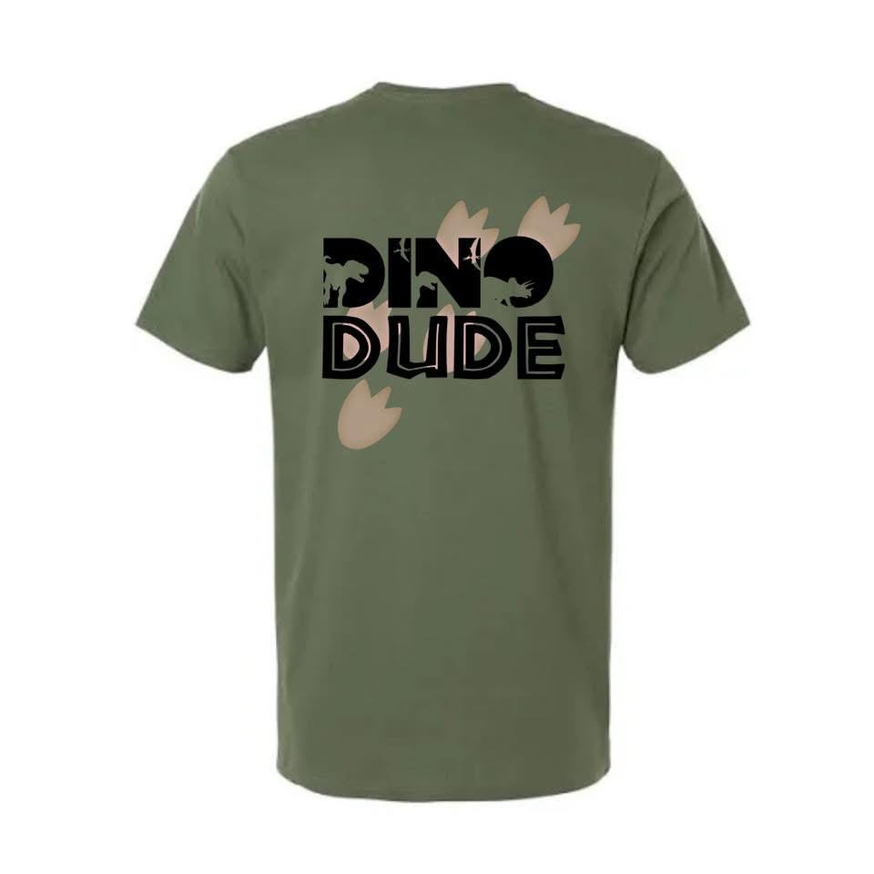 Dino Dude (Black Letters)