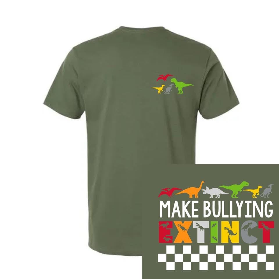 Dino Pocket w/ Make Bullying Extinct Checks (Back)
