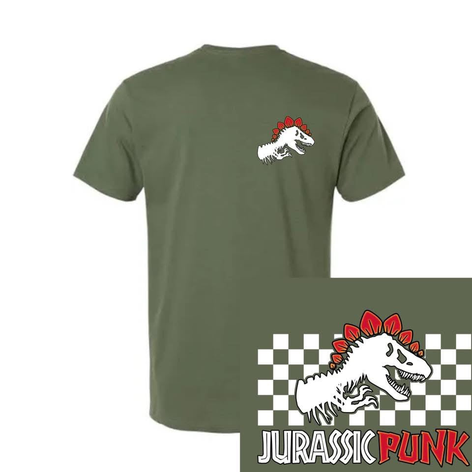 Jurassic Punk Pocket w/ Jurassic Punk Checks (Back)