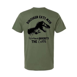 Dinosaur Eats Man