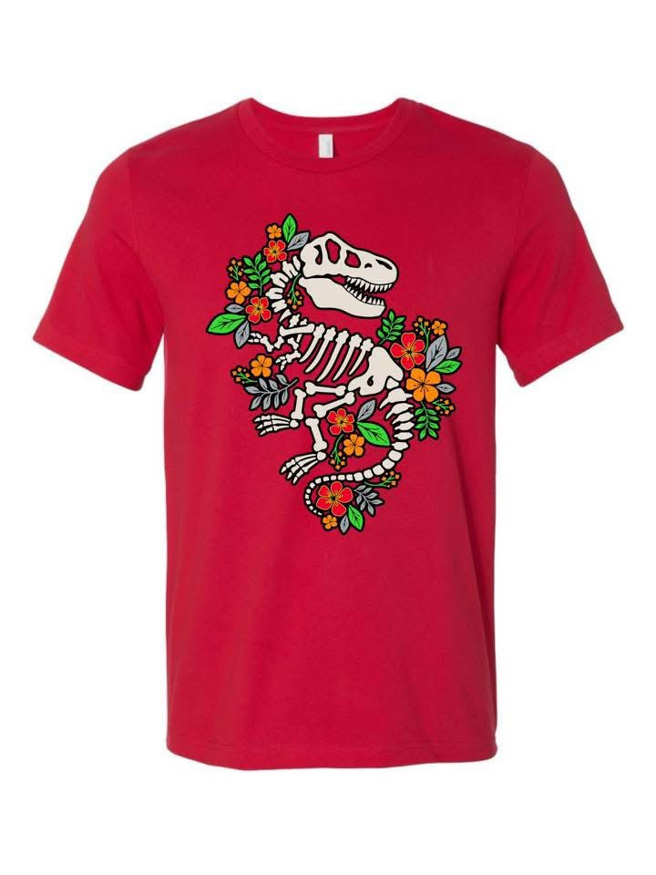 Floral Dino Bones