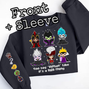 You Say Villain w/ Sleeve Design