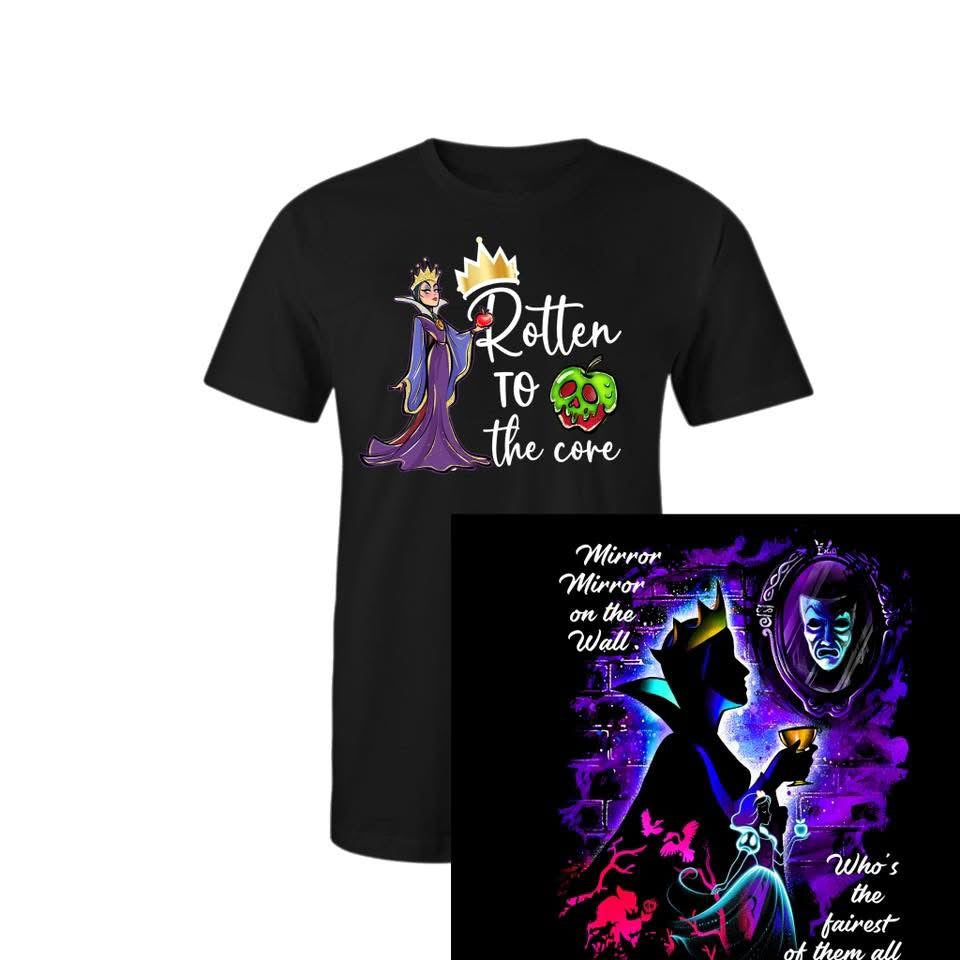 Rotten to the Core (front) w/ Mirror Mirror (back)
