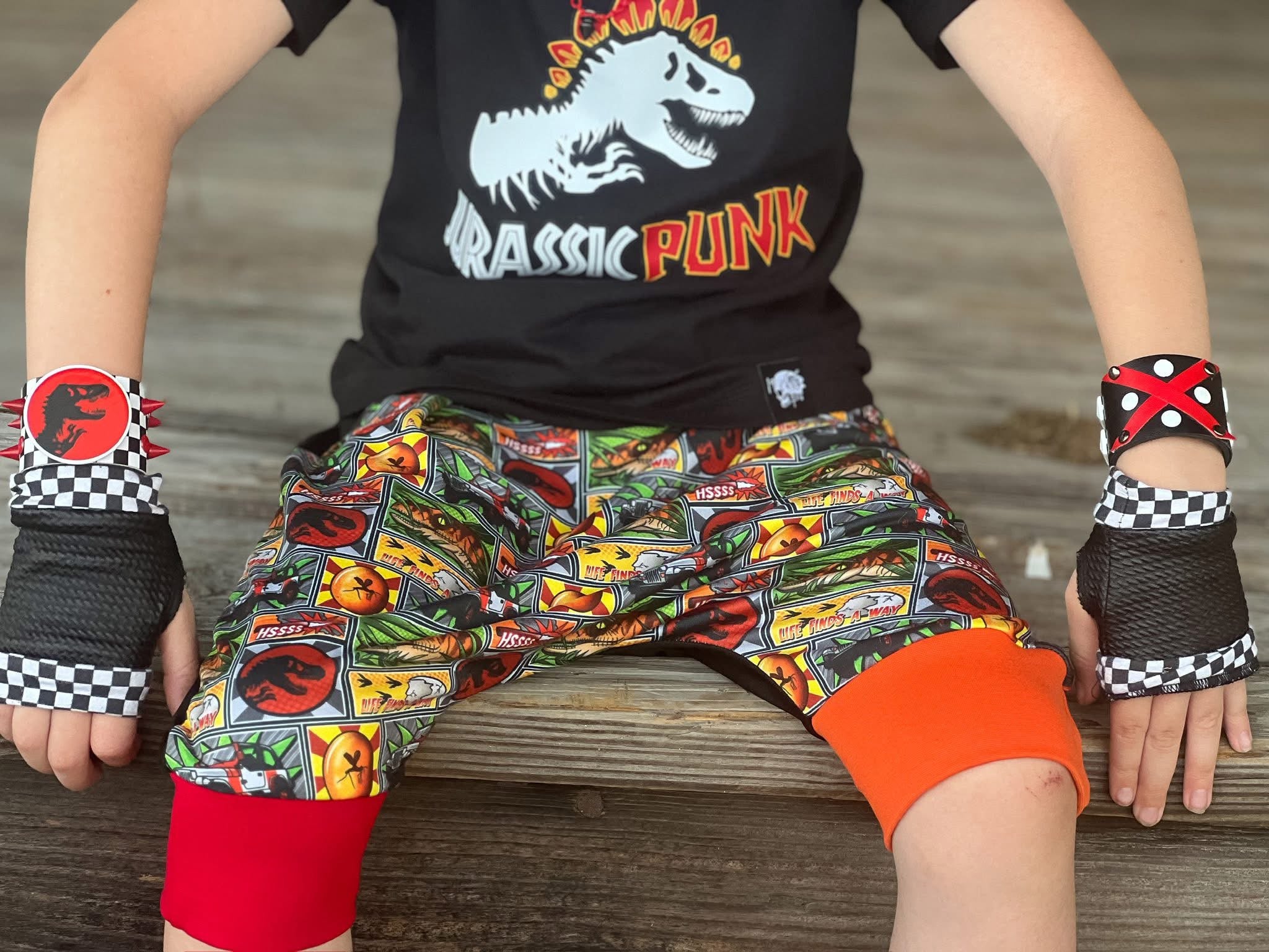 Jurassic Punk (Front) w/ Jurassic Checks (Back)