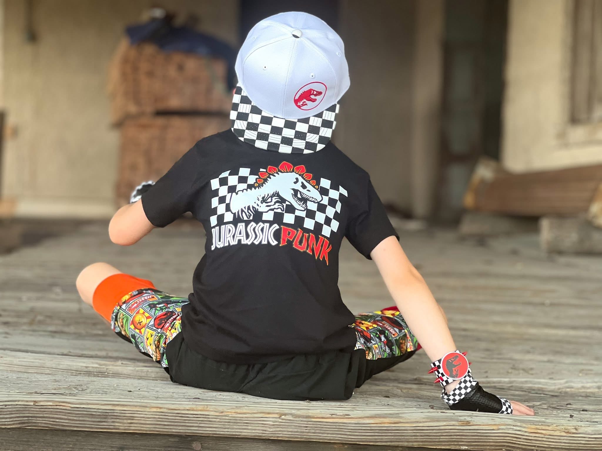 Jurassic Punk (Front) w/ Jurassic Checks (Back)