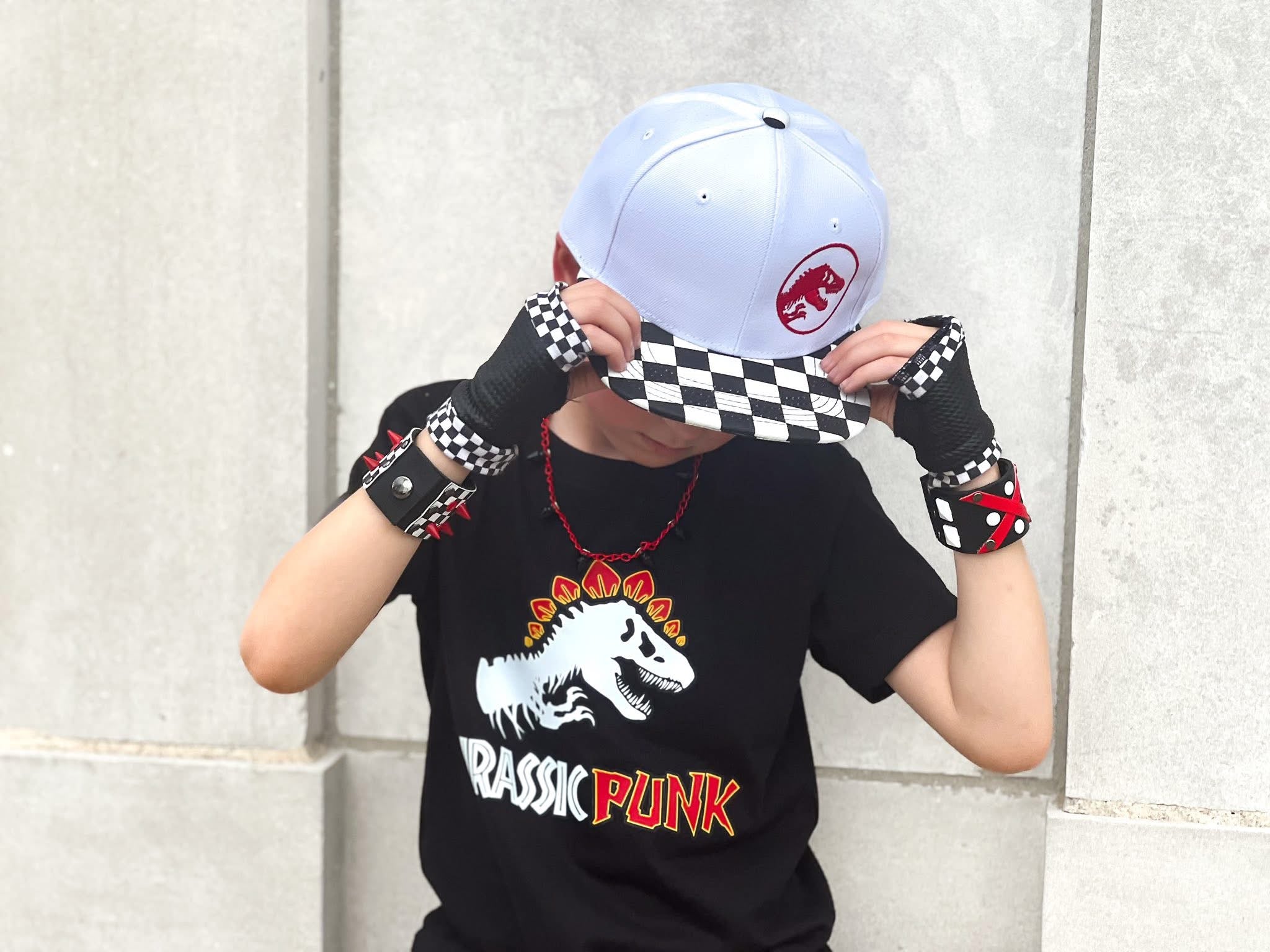 Jurassic Punk (Front) w/ Jurassic Checks (Back)