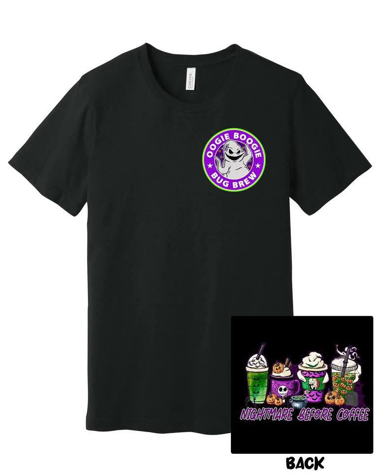 Bug Brew (Pocket) w/ Nightmare Before Coffee (back)