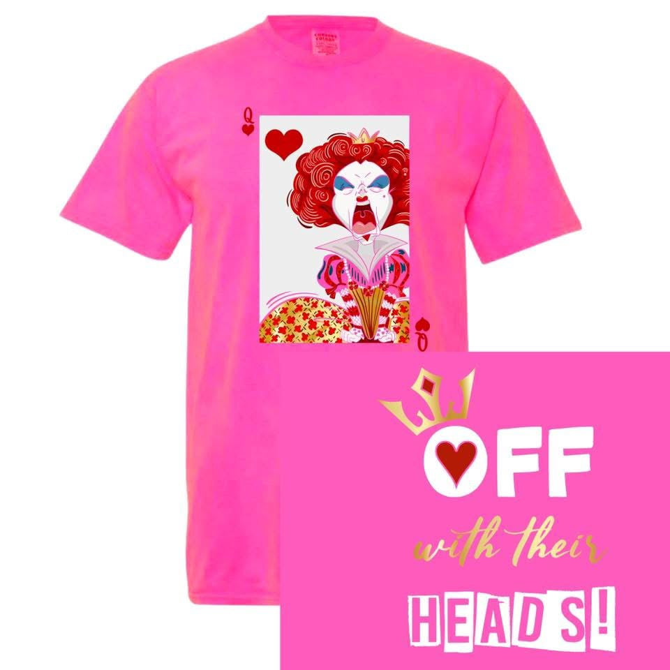 Q of Hearts (Front) w/ Off with their Heads! (Back)