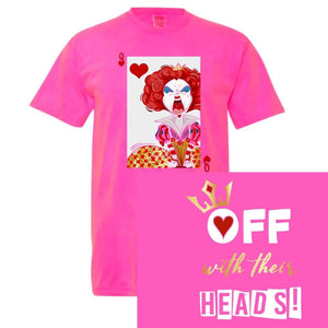 Q of Hearts (Front) w/ Off with their Heads! (Back)