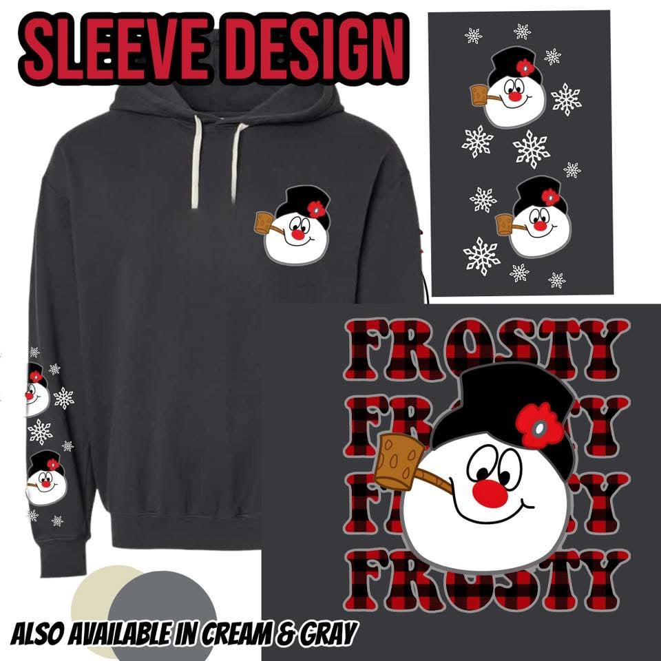 Frosty (Pocket) w/ Frosty (back) & Frosty Sleeve Design