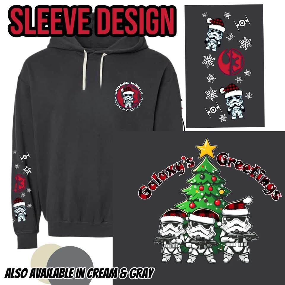 Trooper (Pocket) w/ Galaxy’s Greetings(back) & Trooper Sleeve Design