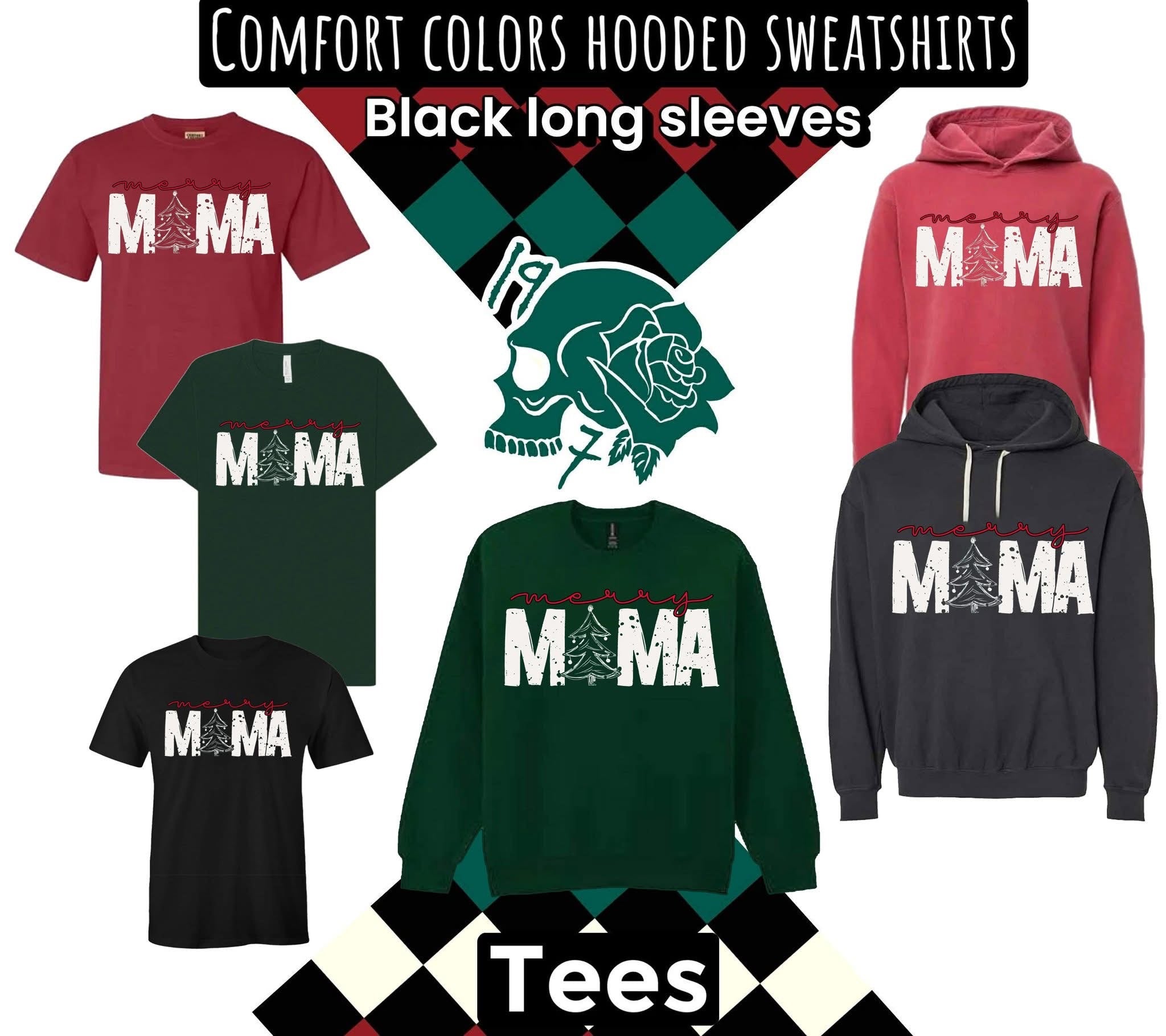 Merry Mama (White Mama Print)