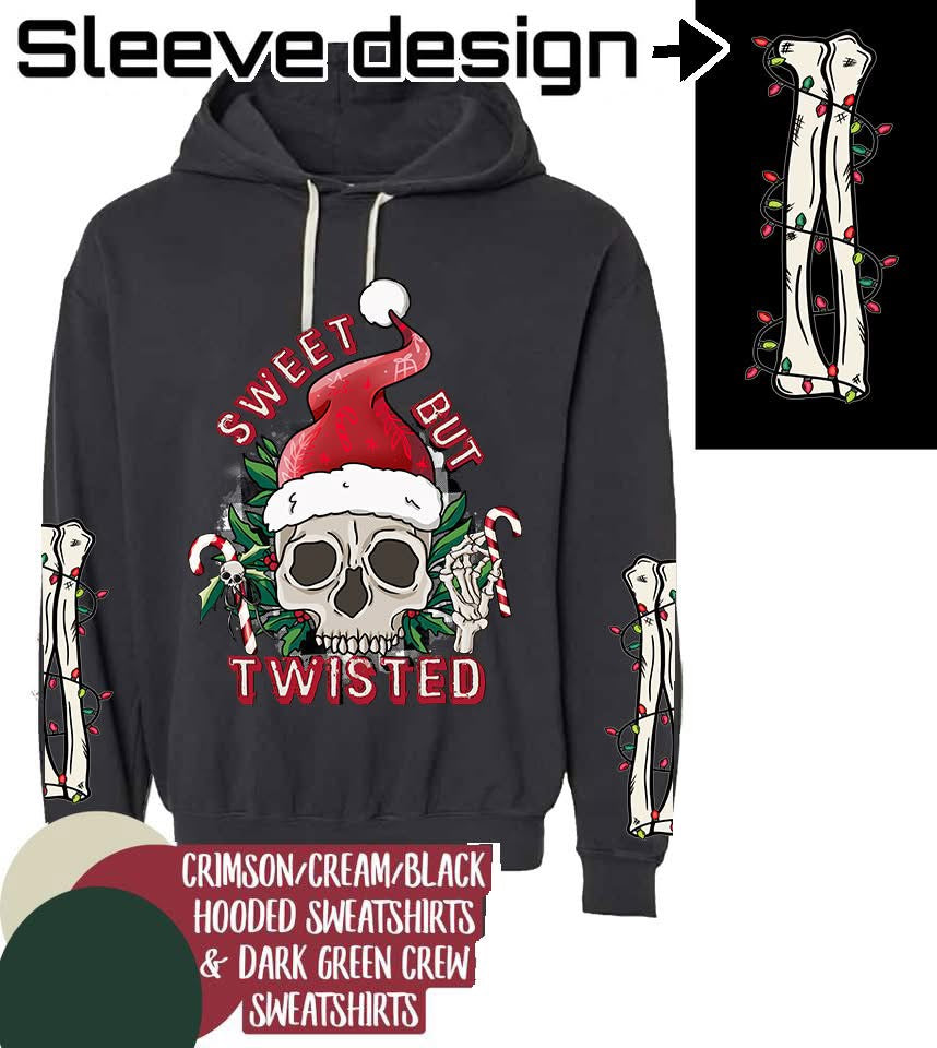 Sweet but Twisted (front) w/ 2 Bone Sleeves