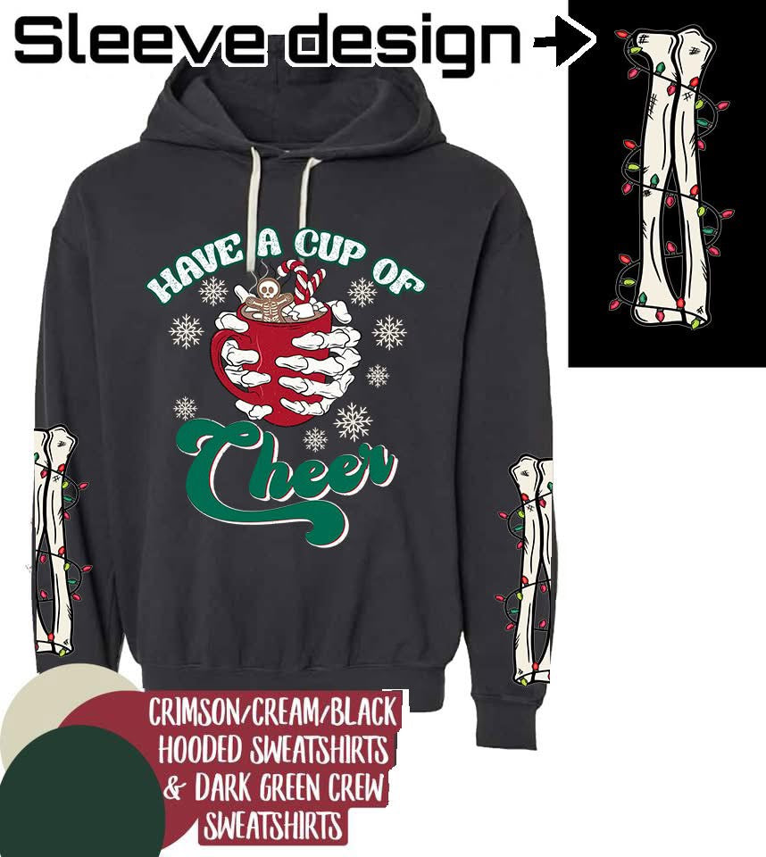 Cup of Cheer (front) w/ 2 Bone Sleeves