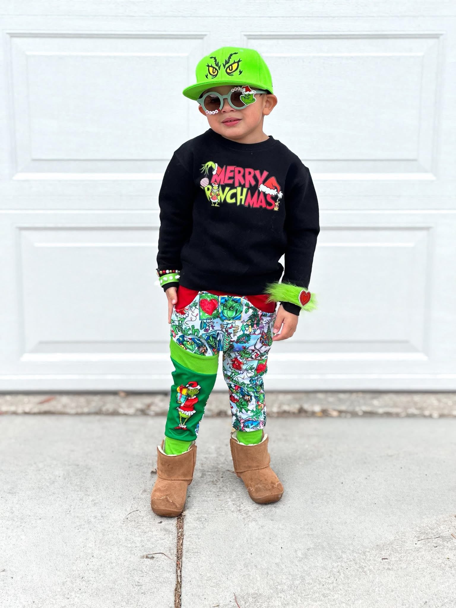 Merry (Front) w/ Naughty, Nice, I Tried (Back)