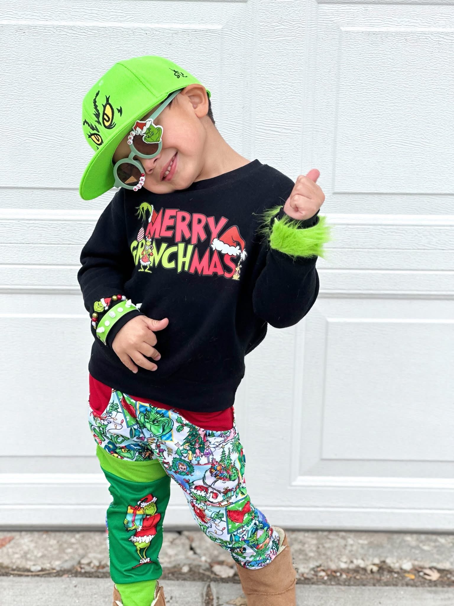 Merry (Front) w/ Naughty, Nice, I Tried (Back)