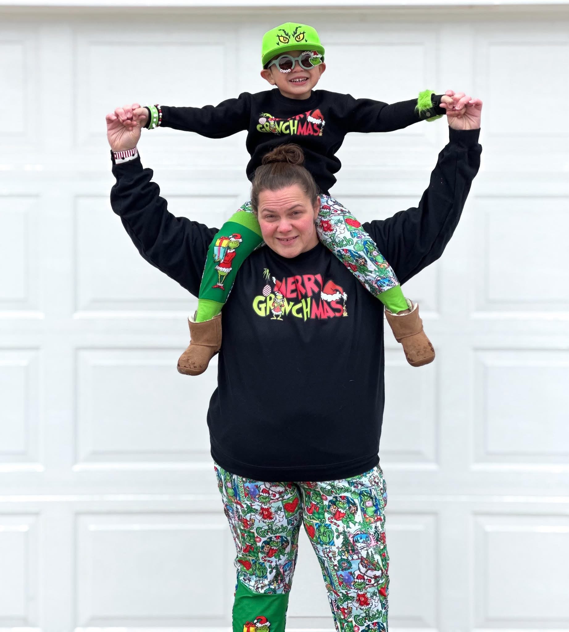 Merry (Front) w/ Naughty, Nice, I Tried (Back)