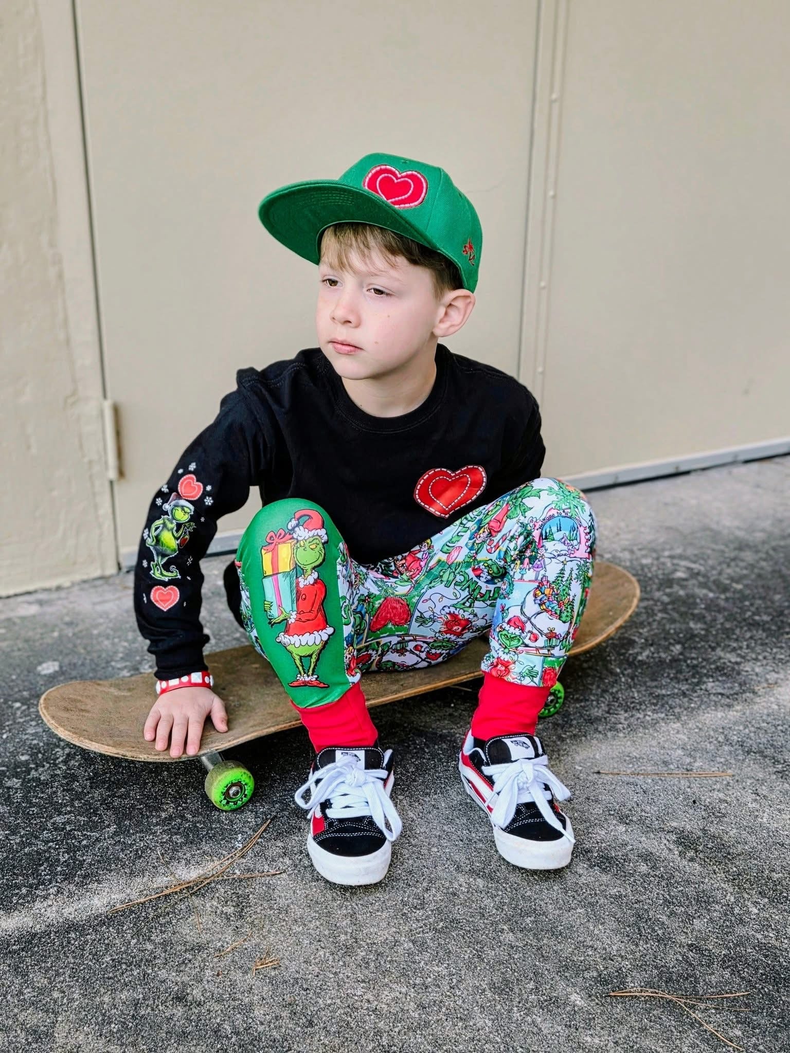 Heart (Pocket) w/ Grew (Back) & G Sleeve