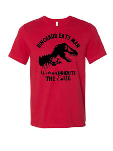 Dinosaur Eats Man